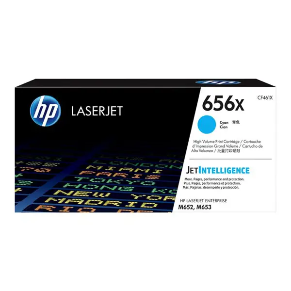 HP CF461X 656X LJ Toner Cartridge Cyan HY