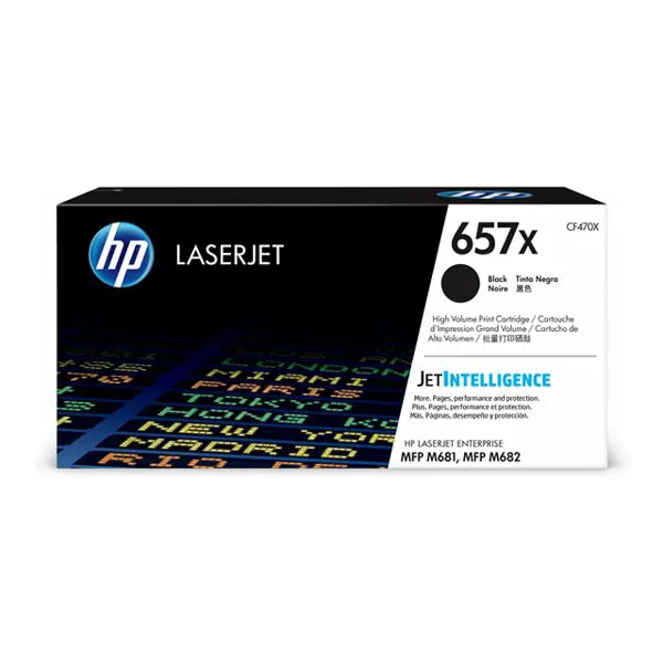 HP CF470X 657X LJ Toner Cartridge Black HY