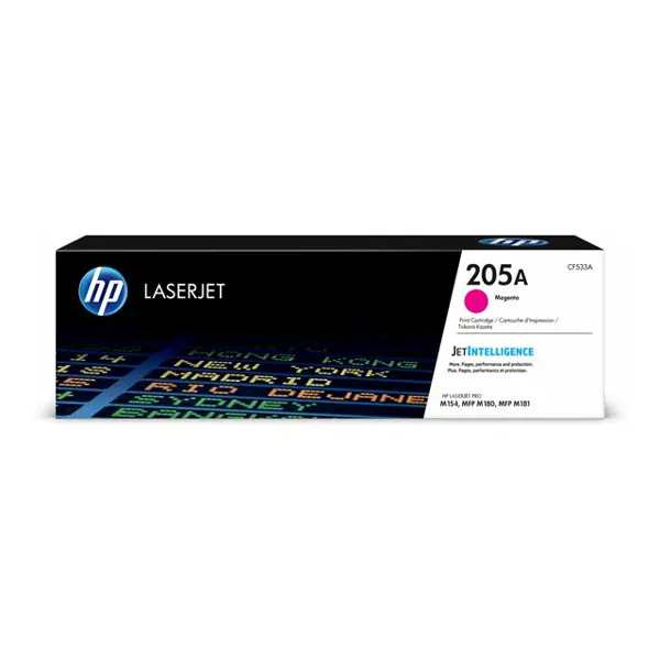 HP CF533A 205A Magenta Original LJ Toner Cartridge 