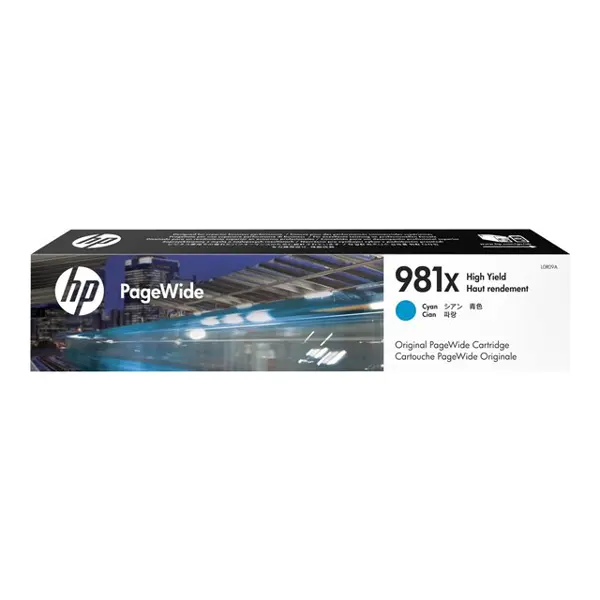 HP L0R09A No.981X Cyan Originalna tinta