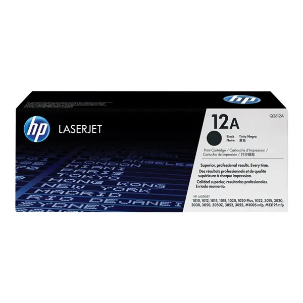 HP Q2612A 12A Black Orginalni toner