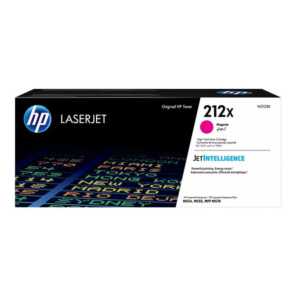 HP W2123X 212X High Yield Magenta Toner