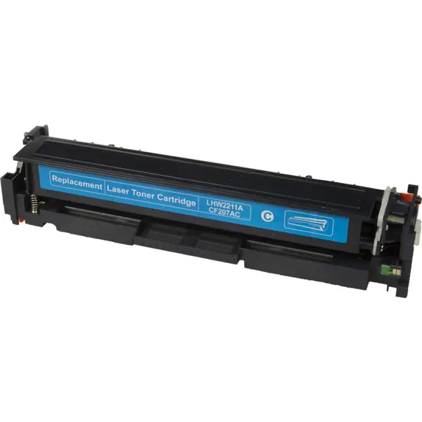 HP W2211A No.207A CYAN ZAMJENSKI TONER SA ČIPOM