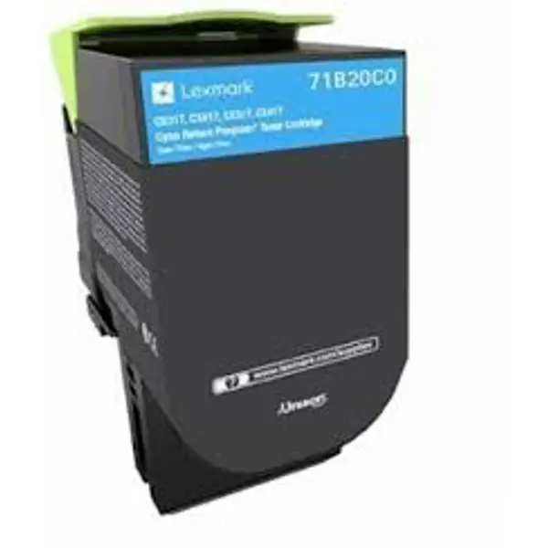 Lexmark 71B20C0 Cyan Originalni toner