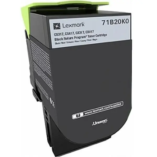 Lexmark 71B20K0 Black Originalni toner
