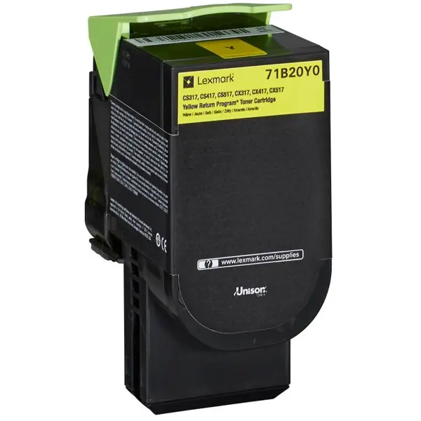 Lexmark 71B20Y0 Yellow Originalni toner
