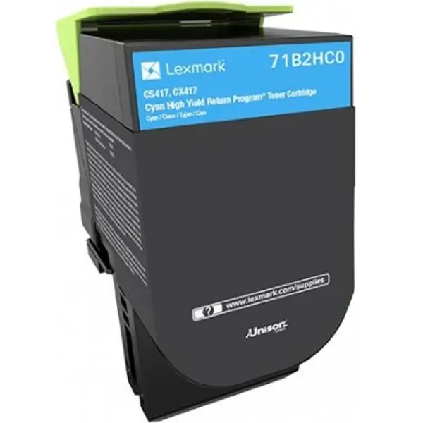 Lexmark 71B2HC0 Cyan Originalni toner
