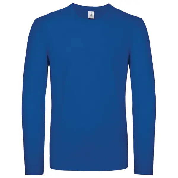 Majica dugi rukavi B&C #E150 LSL zagrebačko plava XL