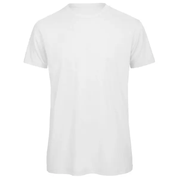 Majica kratki rukavi B&C Inspire Slub T/men bijela L!!