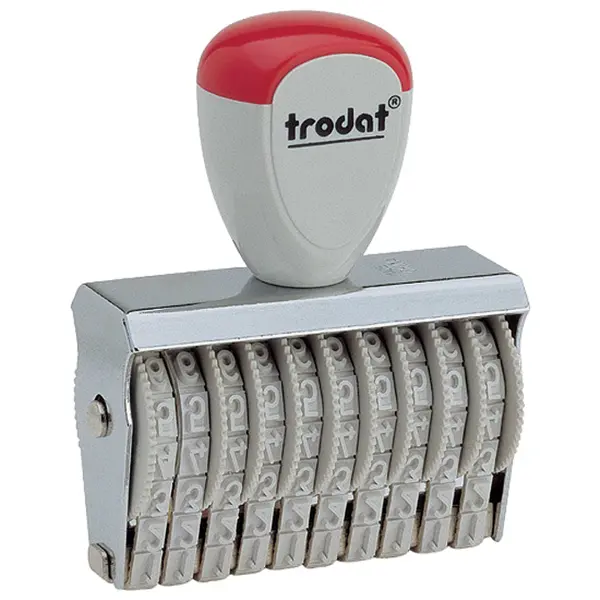 Numerator gumeni 12mjesta H- 3mm Trodat 15312