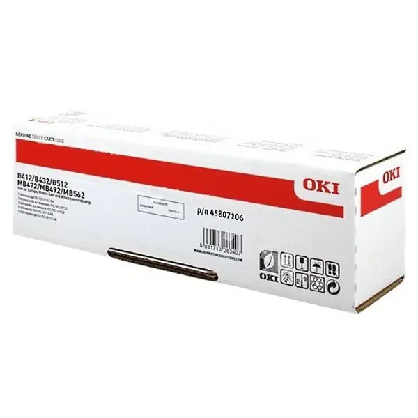Oki B412dn XL Black Originalni toner