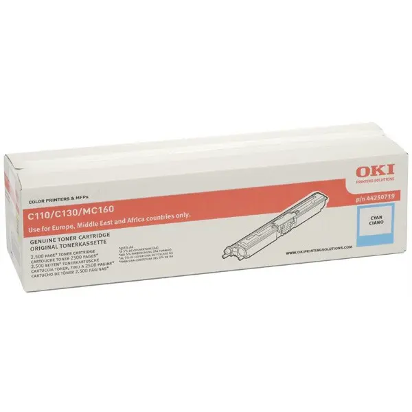 Oki C110/130 Cyan Originalni toner