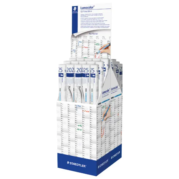Ploča planer godišnji za 2025. Lumocolor Staedtler 641 YPCA 25