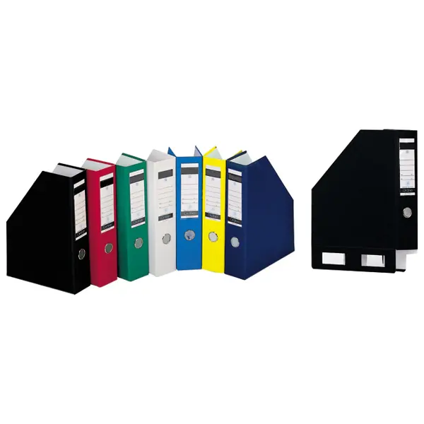 Stalak za spise okomit kartonski pp Donau 3949001PL-18 tamno plavi