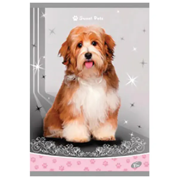 Teka meki uvez A4 karo 40+2L 80g Sweet pets Elisa sortirani motivi