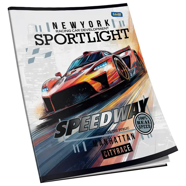 Teka meki uvez A5 čista 52L 55g lak Educa sortirani motivi