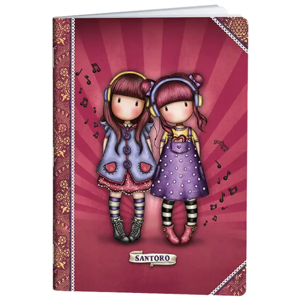 Teka meki uvez A5 karo 40+4L 75g Gorjuss Mar Mar sortirani motivi