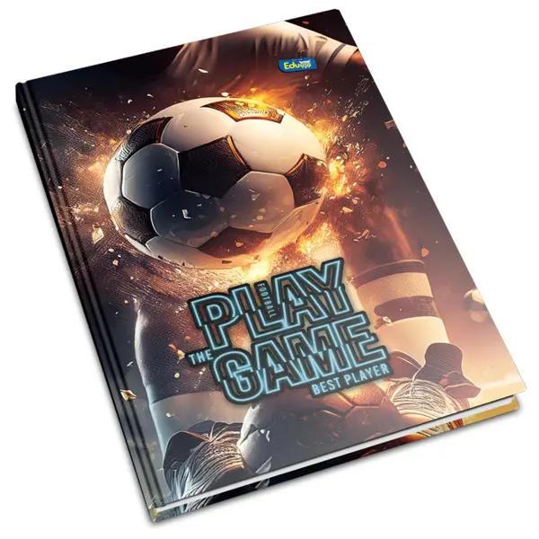 Teka tvrdi uvez A4 visoki karo 96L 60g Educa